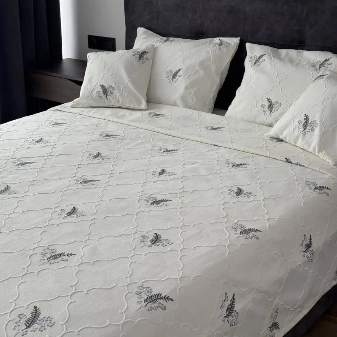 Parure de Lit Kamraya Haut Couture 100% Coton 6 pièces