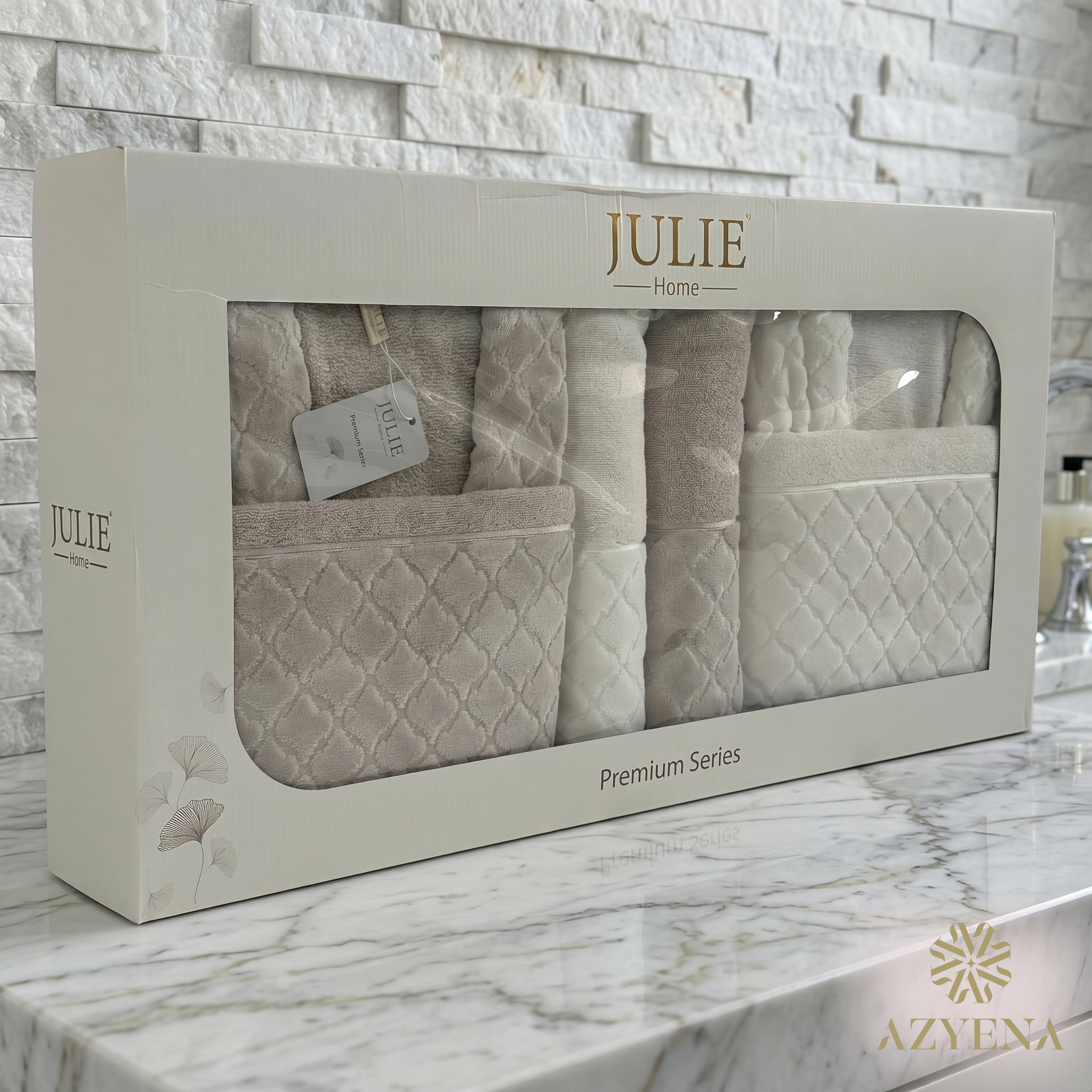Coffret Sortie de Bain 6 pièces Coton