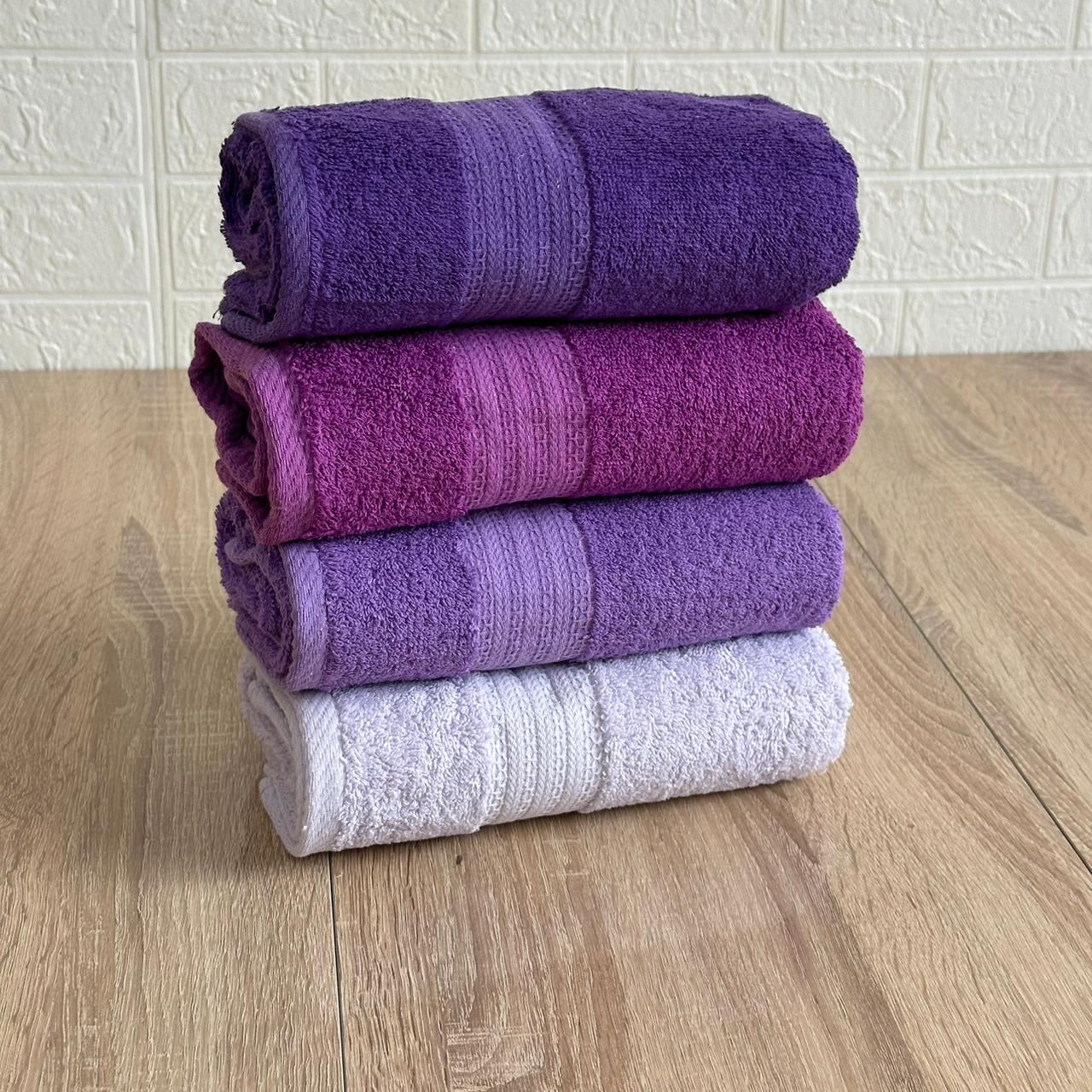 Pack de 4 serviettes de Bain 90*50 cm - Promotion