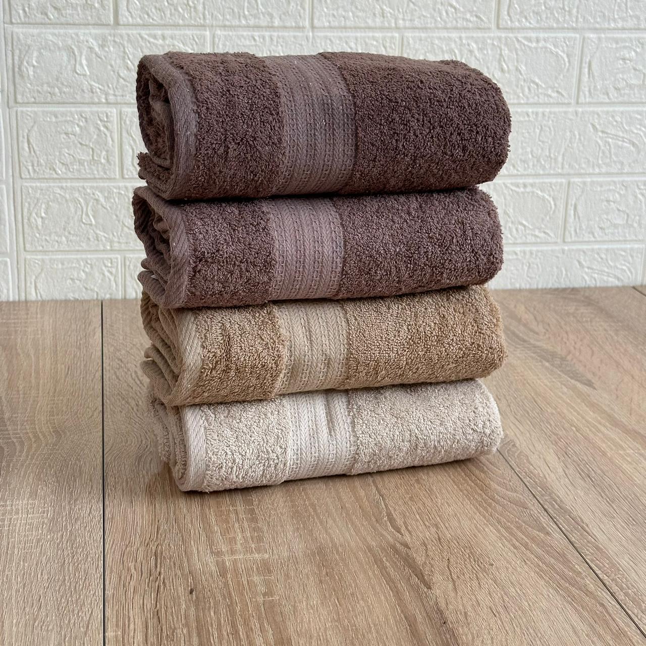 Pack de 4 serviettes de Bain 90*50 cm - Promotion