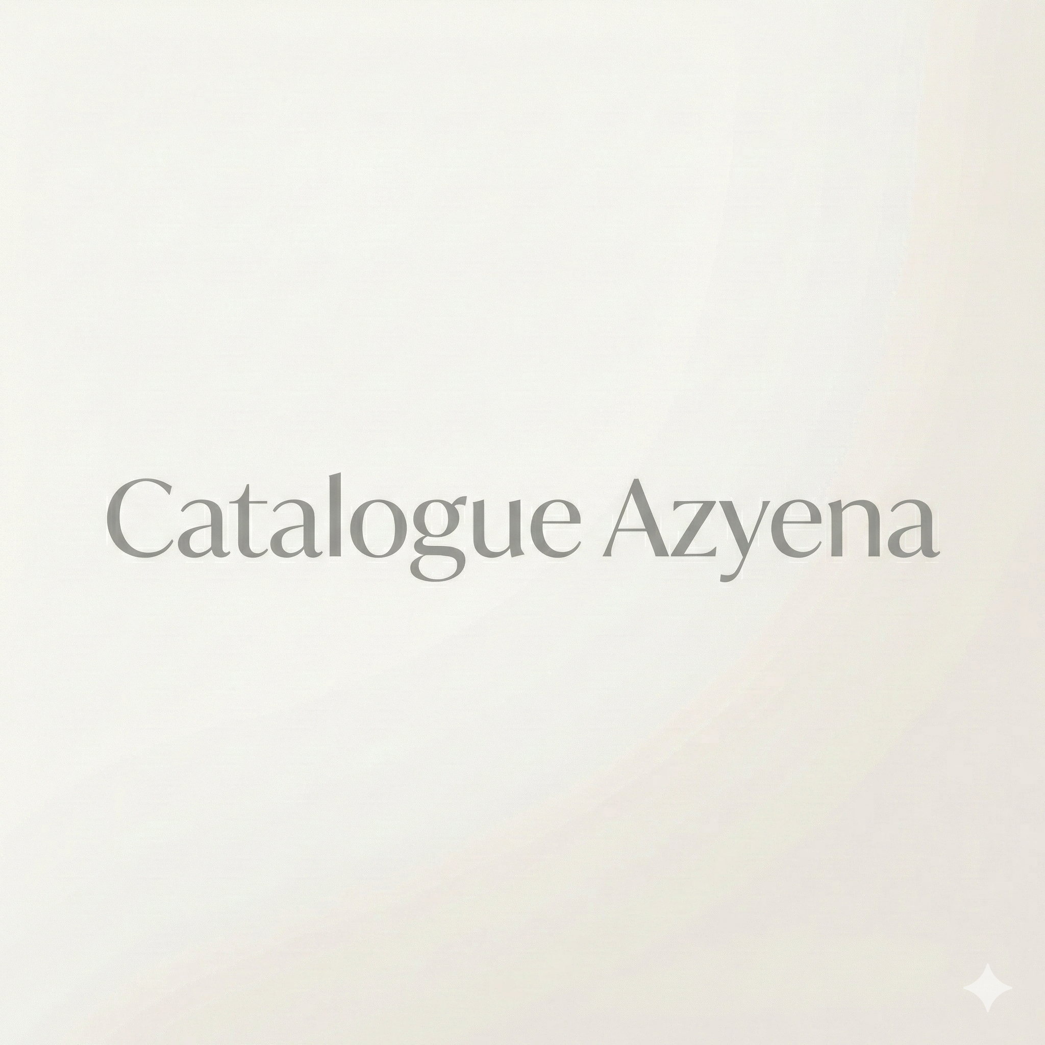 Catalogue Azyena