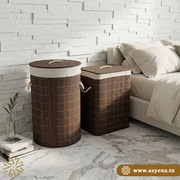 Panier de Rangement Pliable en Bambou – L’Alliance de l'Élégance et du Pratique