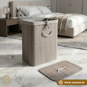 Panier de Rangement Pliable en Bambou – L’Alliance de l'Élégance et du Pratique
