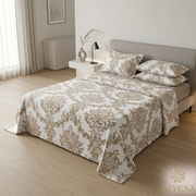 Parure de Lit 4 pièces en coton microfibre de qualité supérieure