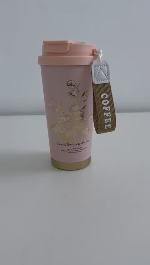 Charger la vidéo : Mug Thermos Café - 528 ML