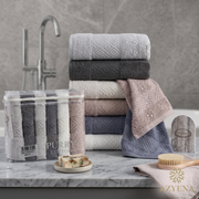 Offre Spéciale 12 Serviettes de Bain Coton 90*50 cm / 50*30 cm