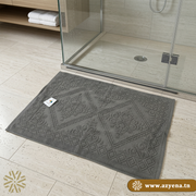Serviette de pieds en coton pur 100%  , épaisse et Absorbante - 50*70 cm