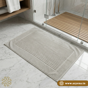 Serviette de pieds en coton pur 100%  , épaisse et Absorbante - 50*70 cm