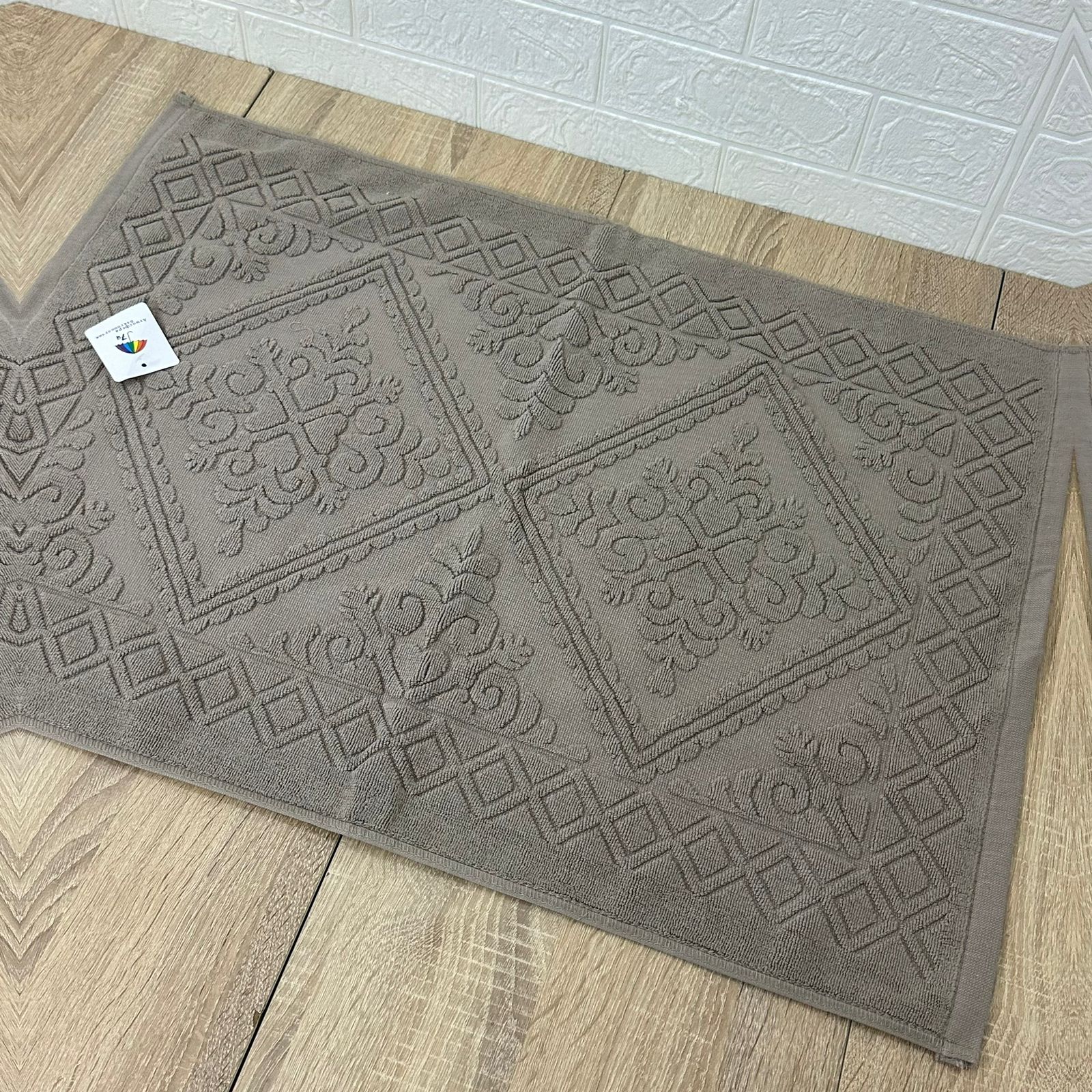 Serviette de pieds en coton pur 100%  , épaisse et Absorbante - 50*70 cm