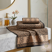 Lot de Deux Draps de Bain en 100% Coton Doux